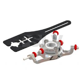 LX0863   Lynx Heli Swashplate Pro Replica Edition Silver MCPX-BL  